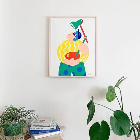 黒田愛里「DESK LAMP」原画作品