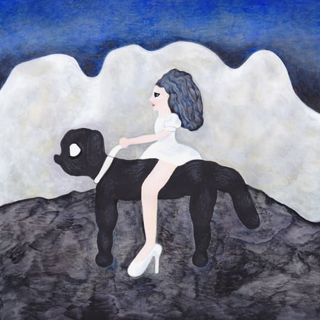 中村幸子「青い空」原画作品