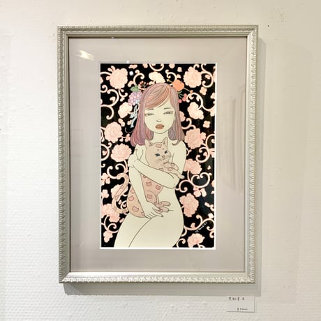 須川まきこ「黒船屋　２」原画 sugawa makiko
