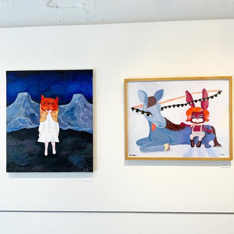 中村幸子・中村桃子コラボレーション作品「実験Ⅵ」原画