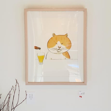 南伸坊「わがはい」版画