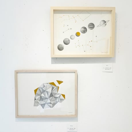 河井いづみ「月の石」  izumi kawai  原画