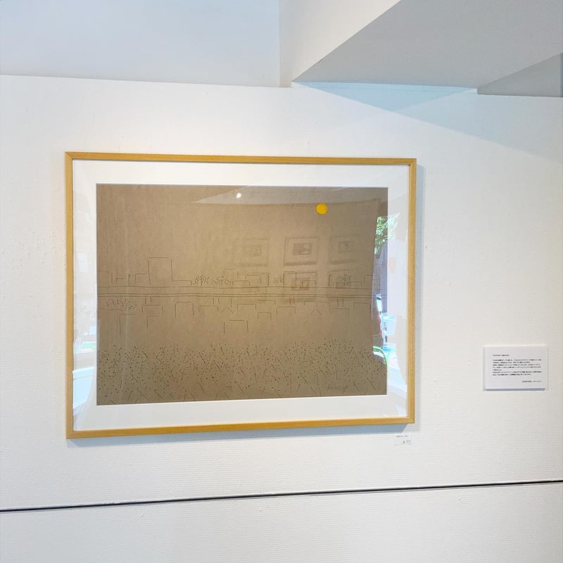 安西水丸　作品 安西水丸「THE RIVER Ⅵ（満月）」 | SPACE YUI online shop
