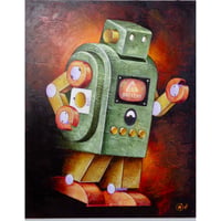 星野哲朗「robot 電池切れ 」原画作品
