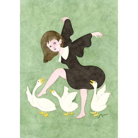水沢そら「わたしはアヒル」sora mizusawa 原画