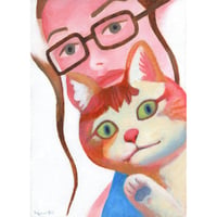 北沢夕芸「セルフポートレイト」yuuki kitazawa 原画作品