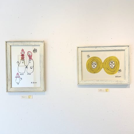 山田博之「次は何にしましょうか」原画 hiroyuki yamada