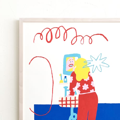 黒田愛里「NICE HOLIDAY」原画作品