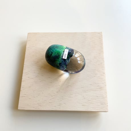 宮本崇輝 ガラス作品「ペーパーウェイト」
