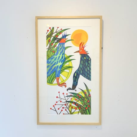 木村晴美「月見」原画