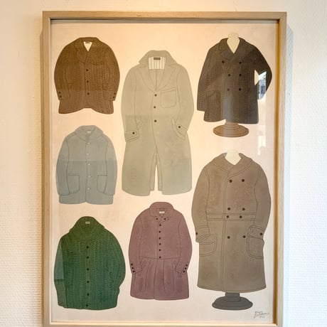 川上和生「仕立て屋」原画作品