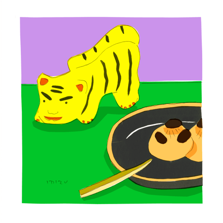 安西水丸額入りポスターマッチ箱