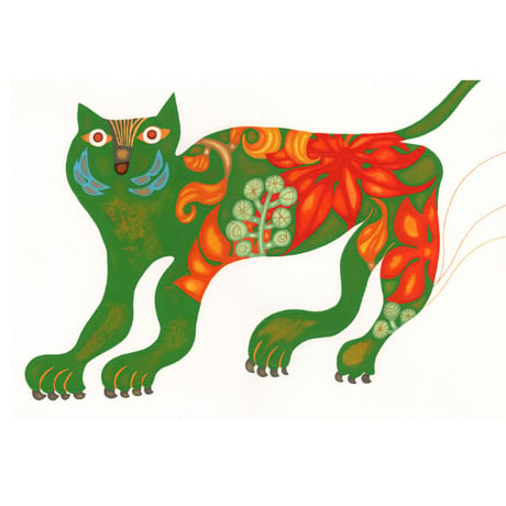 木村晴美「ヤツデの虎」原画