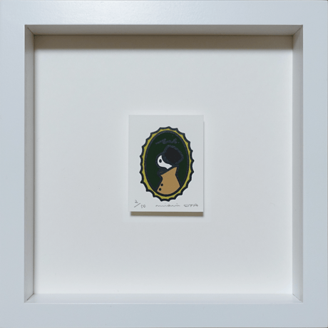 OTA Minami「 思い出すといつも曖昧な顔の人 」版画