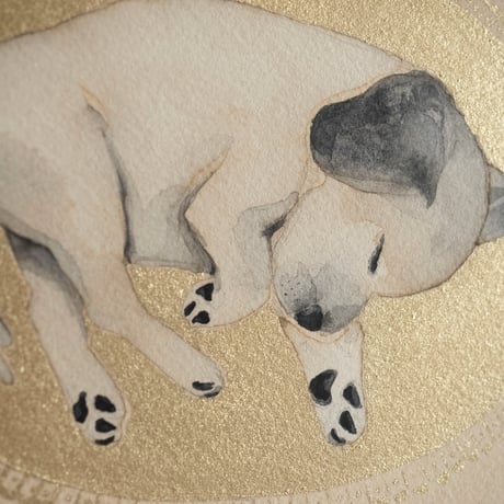 ミヤギユカリ「うたたね」原画