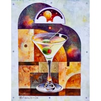星野哲朗 「jazz piano bar」原画作品