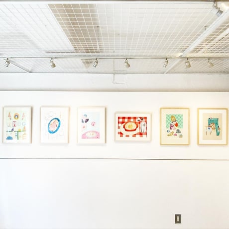 藤本巧「ピンクアオダイダイのアクアパッツァ」原画