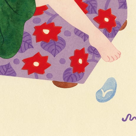 水沢そら「sofa #1」sora mizusawa 原画