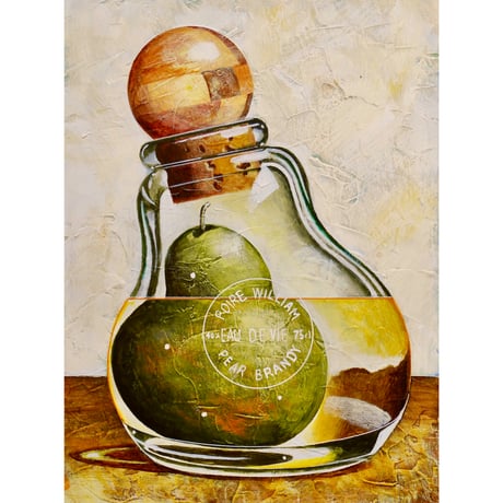 星野哲朗「洋梨酒」原画作品