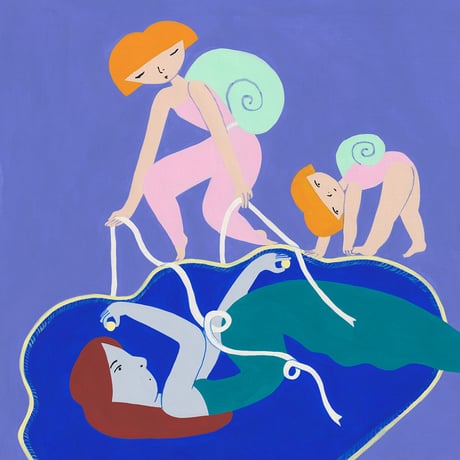 丸山一葉「At last , we found it .」原画作品