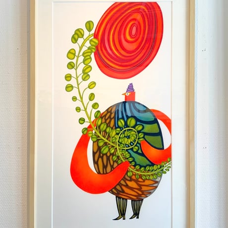 木村晴美「暖花」原画