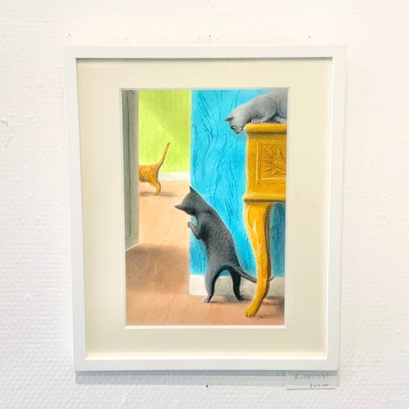 松本圭以子「あいつ何してる？」原画作品
