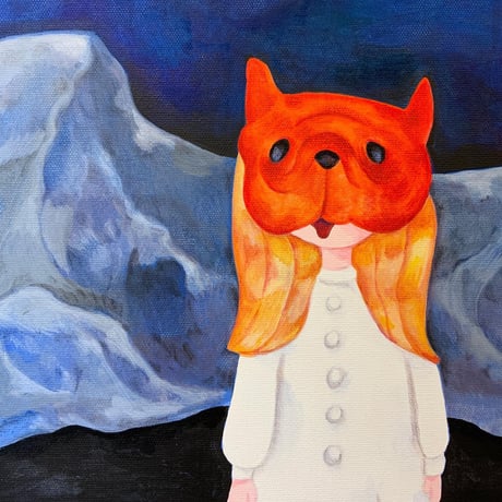 中村幸子「DOG FACE」  原画