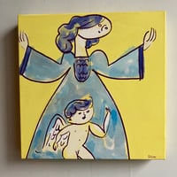 谷口シロウ「恐れを手放す」原画作品