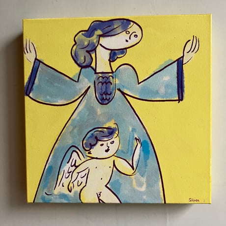 谷口シロウ「恐れを手放す」原画作品