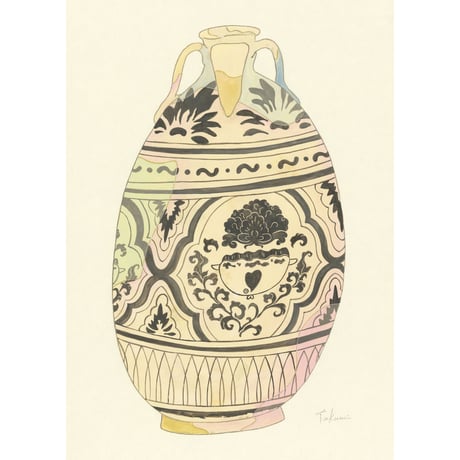 藤本巧「梅瓶」fujimoto takumi 原画