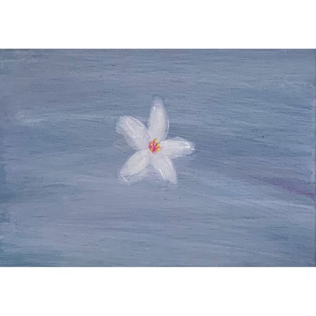 小池アミイゴ「油桐花」原画 F0