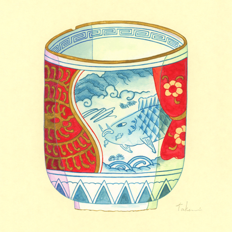 藤本巧「考える魚」fujimoto takumi 原画