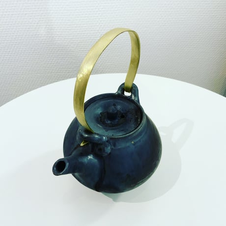 高橋春夫「窯変土瓶」