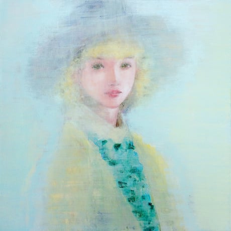 吉村奈穂子「Emerald Green」（原画）