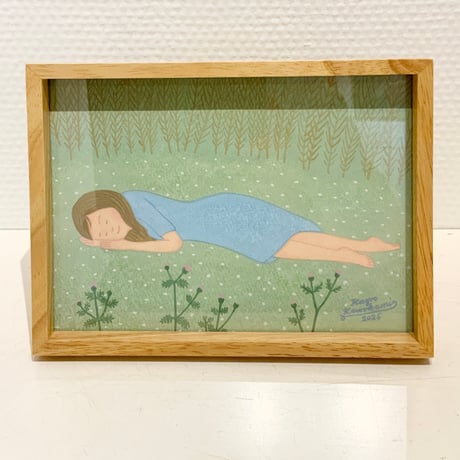 川上和生「小春日和」原画作品