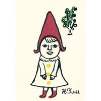 山田博之「マーチンをはく」原画 hiroyuki yamada