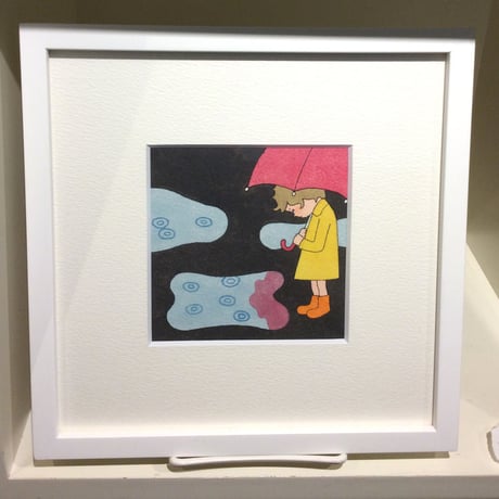 杉田比呂美「わっかがたくさん」原画作品