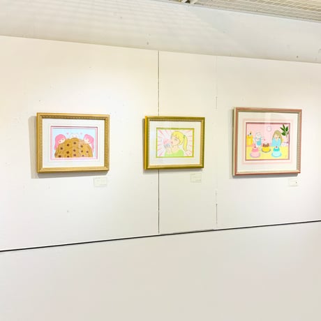 竹井千佳「サクサク」/ 原画　chika takei