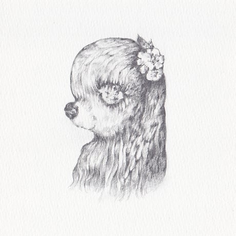 中村幸子「DOG 3」  原画