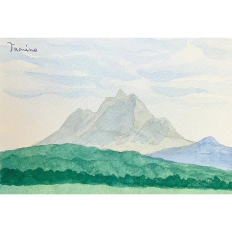 民野宏之 「山」原画