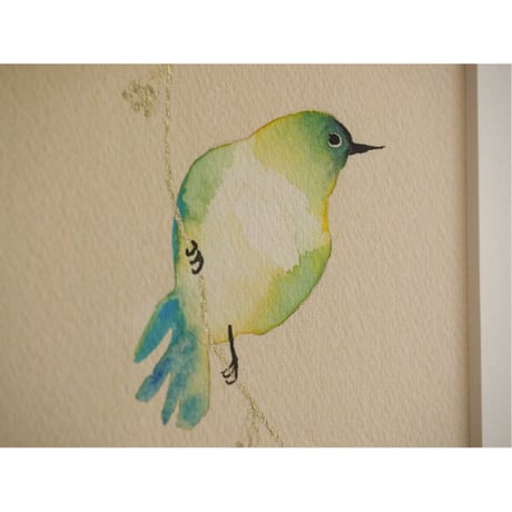 ミヤギユカリ「秋のひかり」原画