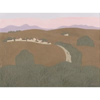 川上和生「マホガニー色の時間」原画作品