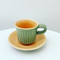 堂前守人「25-二色掛け分けC/S みどり」