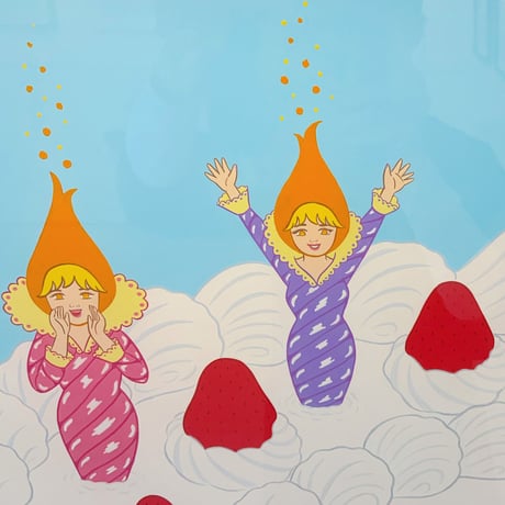 竹井千佳「congratulation」/ 原画　chika takei