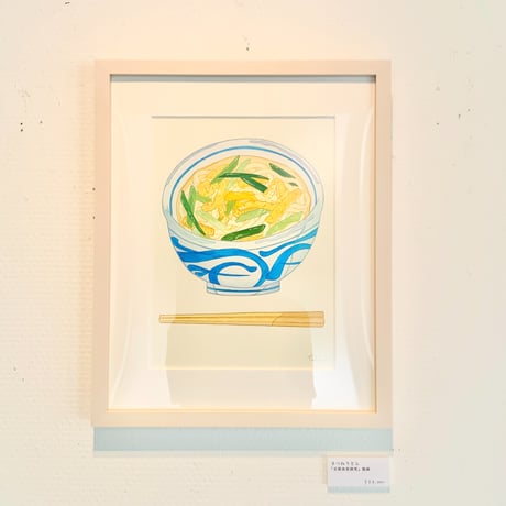 藤本巧「きつねうどん」fujimoto takumi 原画