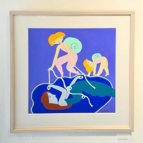 丸山一葉「At last , we found it .」原画作品