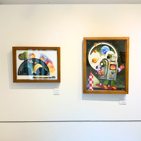 星野哲朗 「robot」原画作品