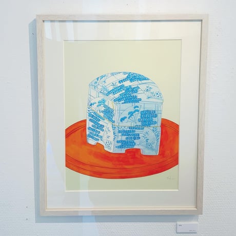藤本巧「重箱」fujimoto takumi 原画