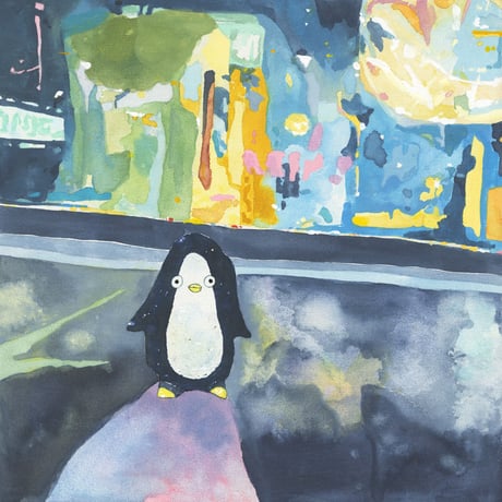 藤本巧「ペンギンブルース」原画
