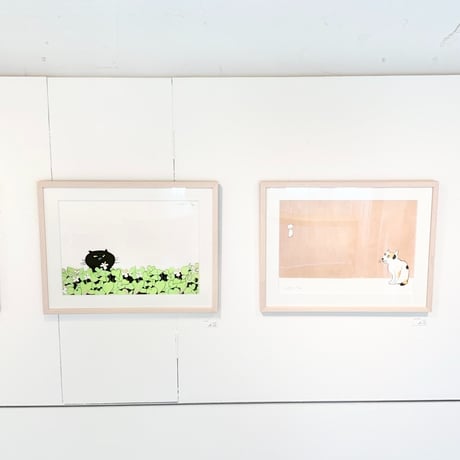 南伸坊「ドクダミ」版画